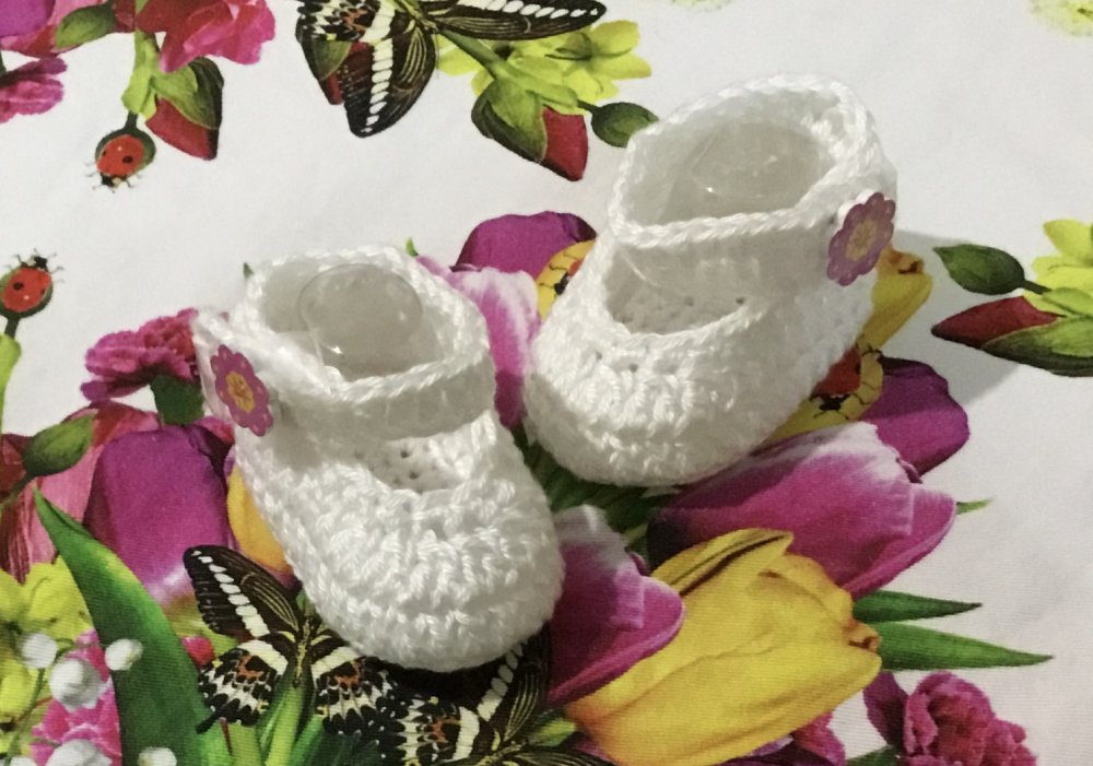 Scarpette baby  cotone 
