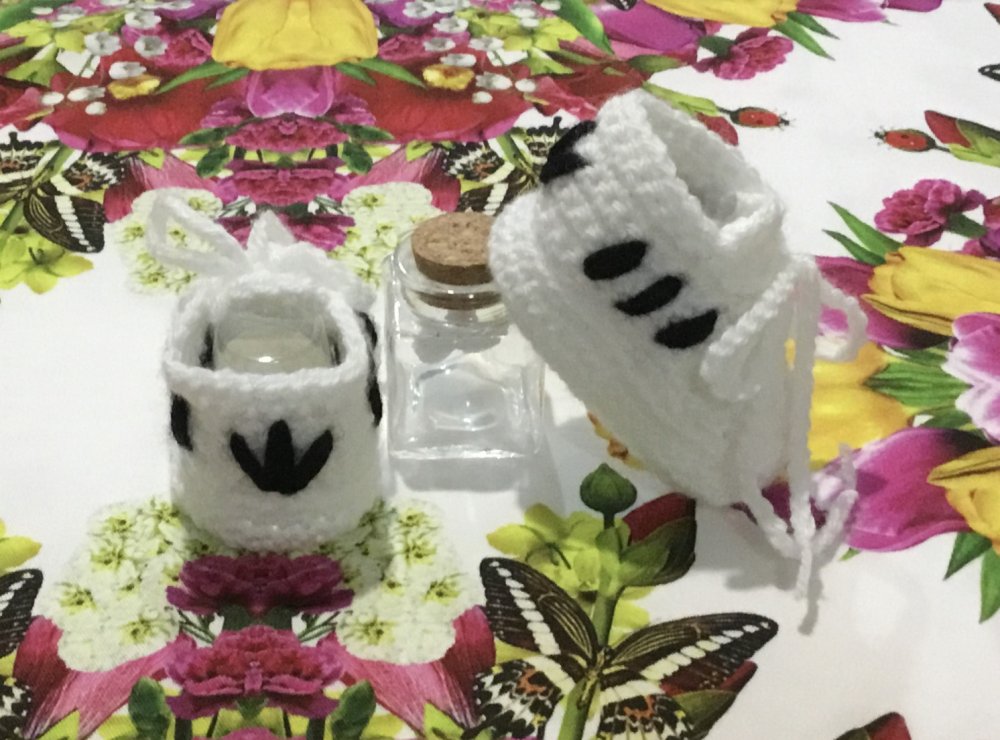 Scarpette sneakers baby cotone