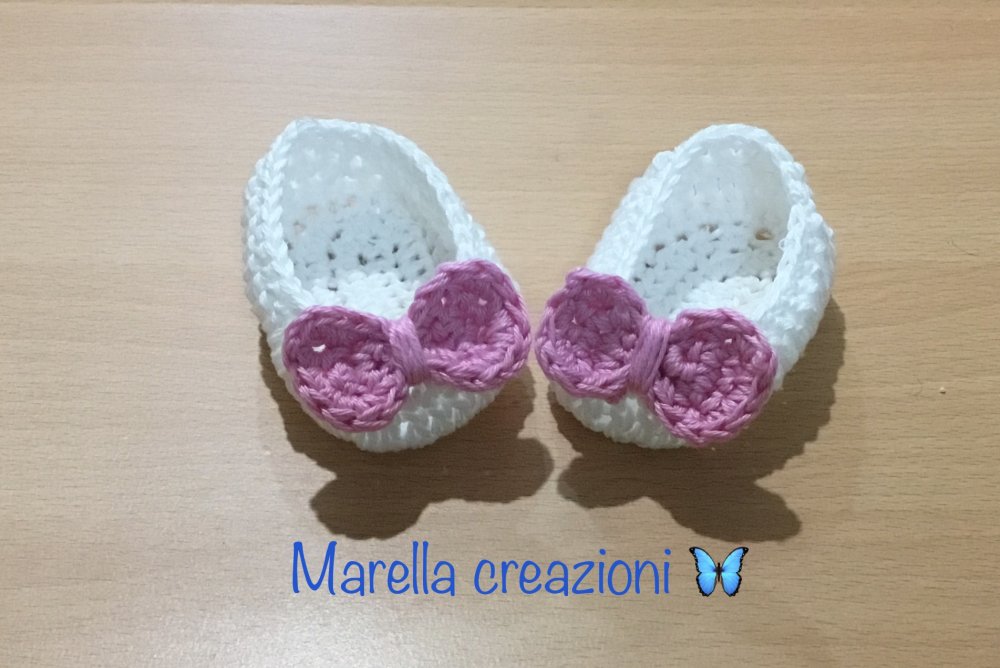 Scarpette baby  cotone 