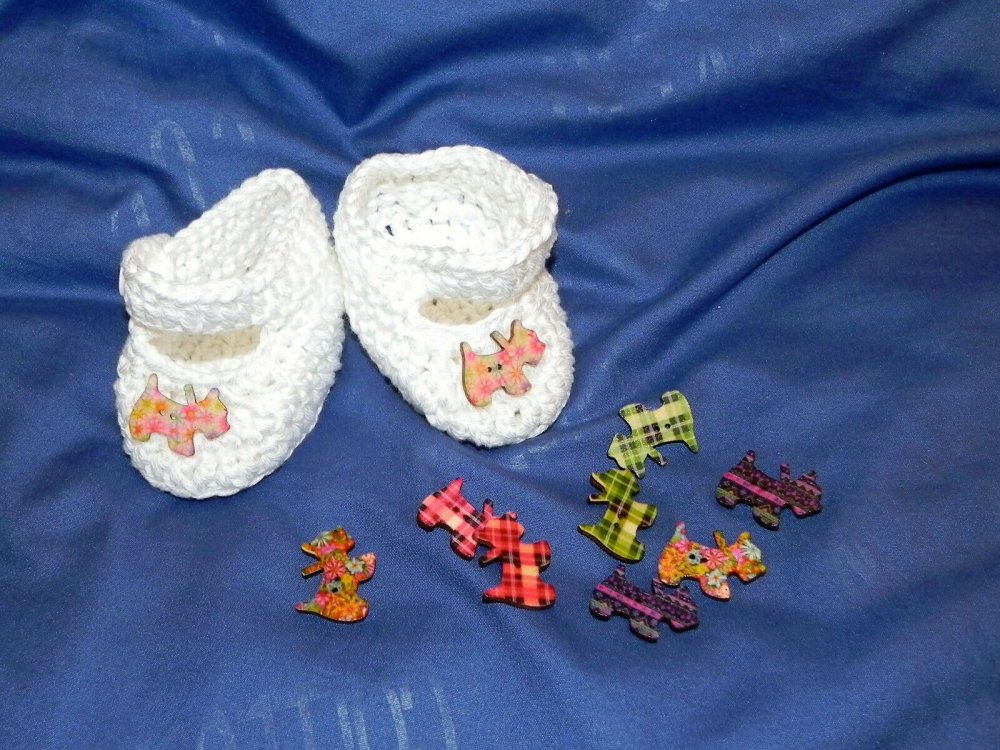 Scarpette baby  cotone 