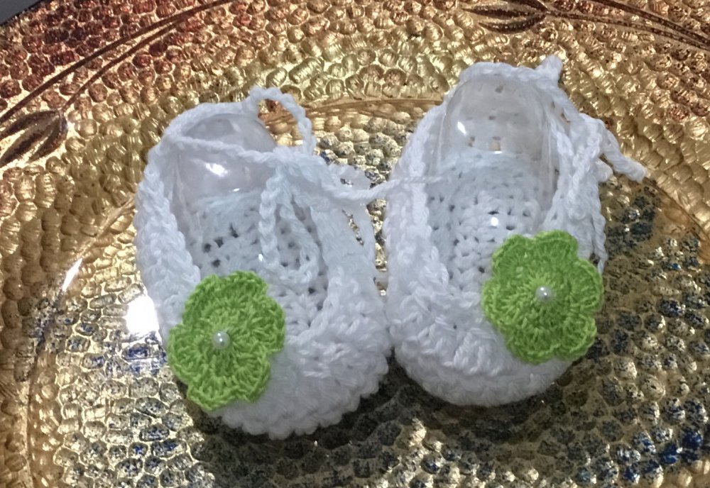 Scarpette baby  cotone 