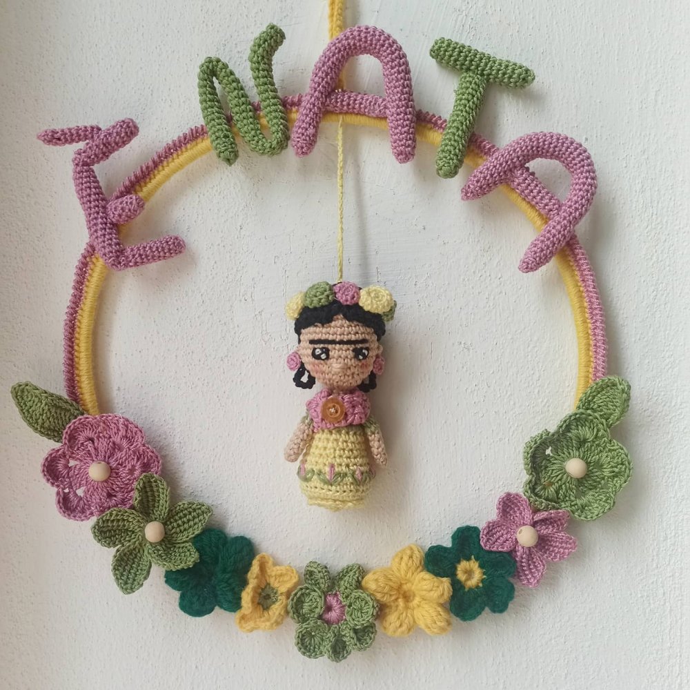 Frida Kahlo: fiocco nascita per piccole grandi donne