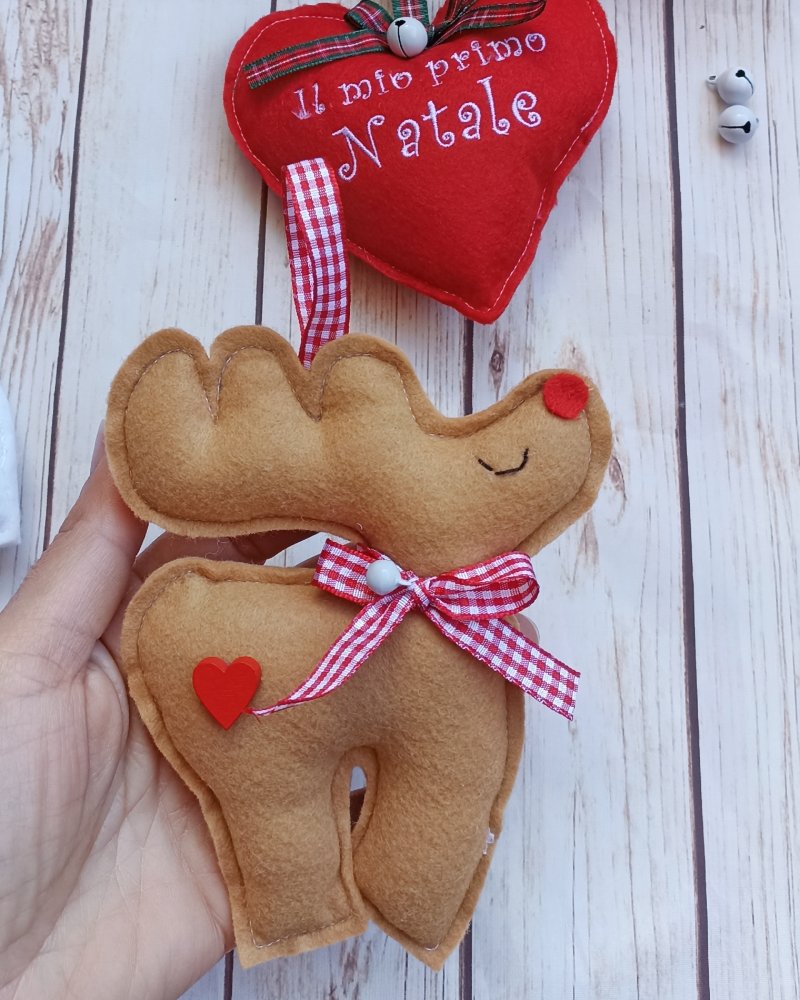 Decorazione renna  di Natale.