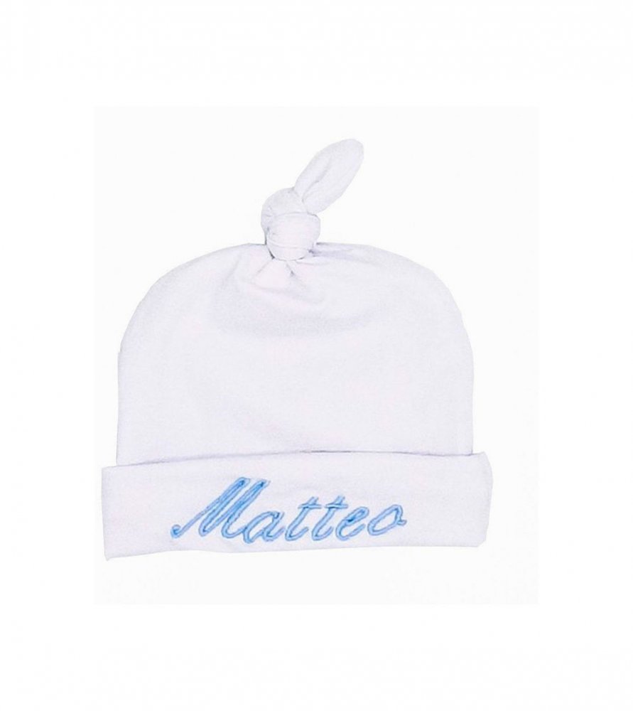 Cappellino con nodino personalizzato