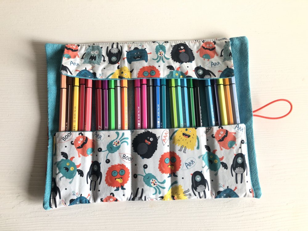 Astuccio rotolo per matite, Regalo per bambini