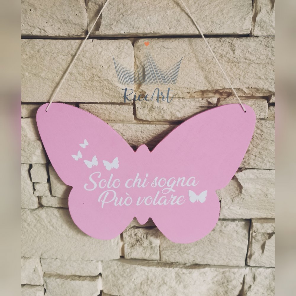 Farfalla in legno
