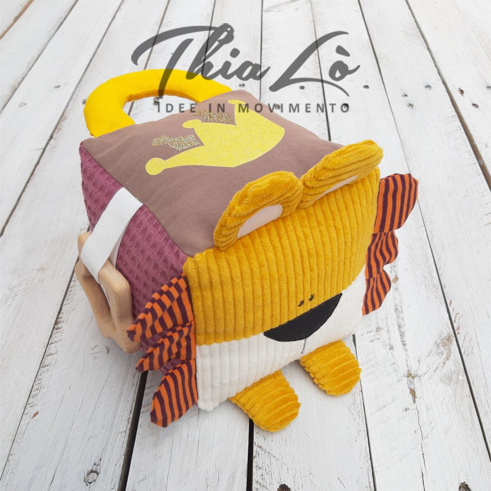 CUBO SENSORIALE LEONE