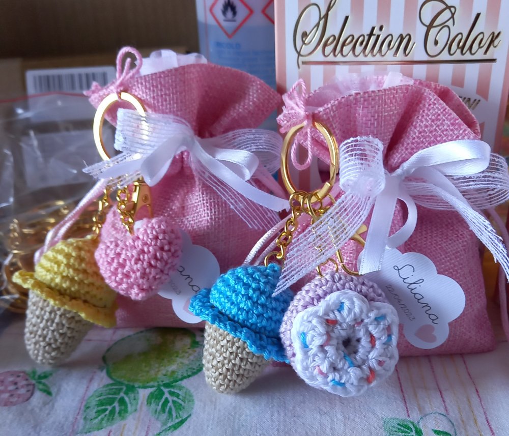 Bomboniere amigurumi vari soggetti 