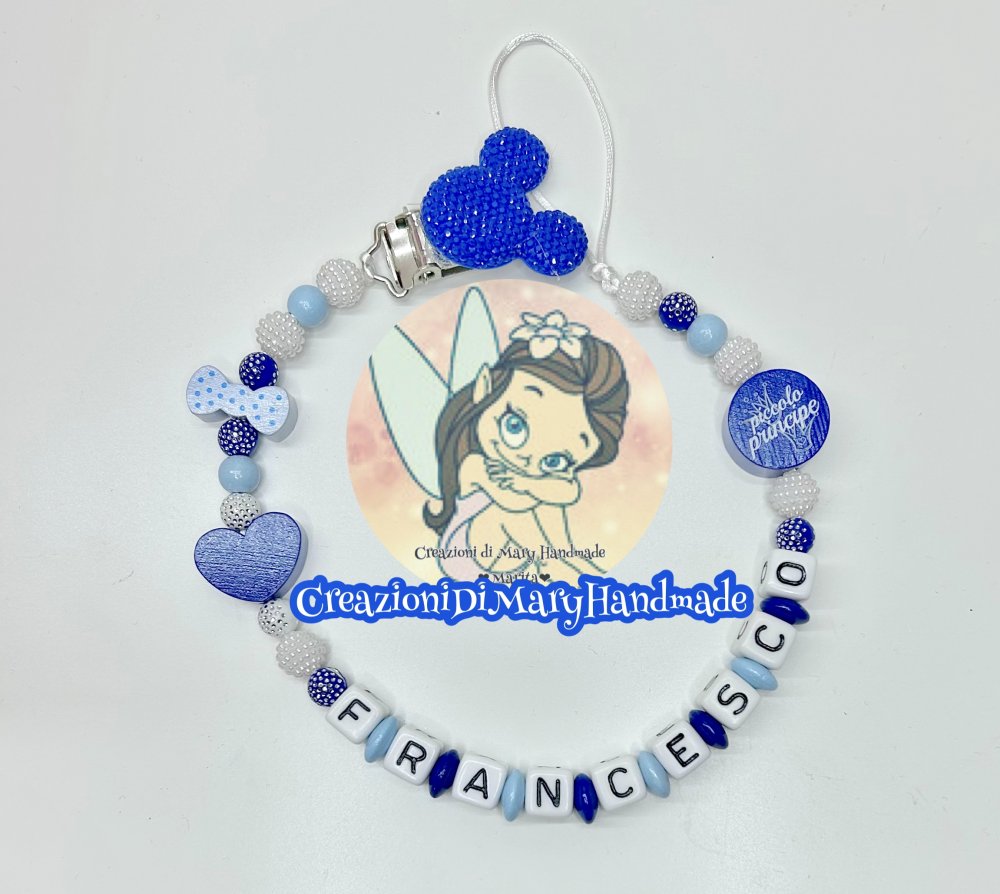 Catenella topolino blu