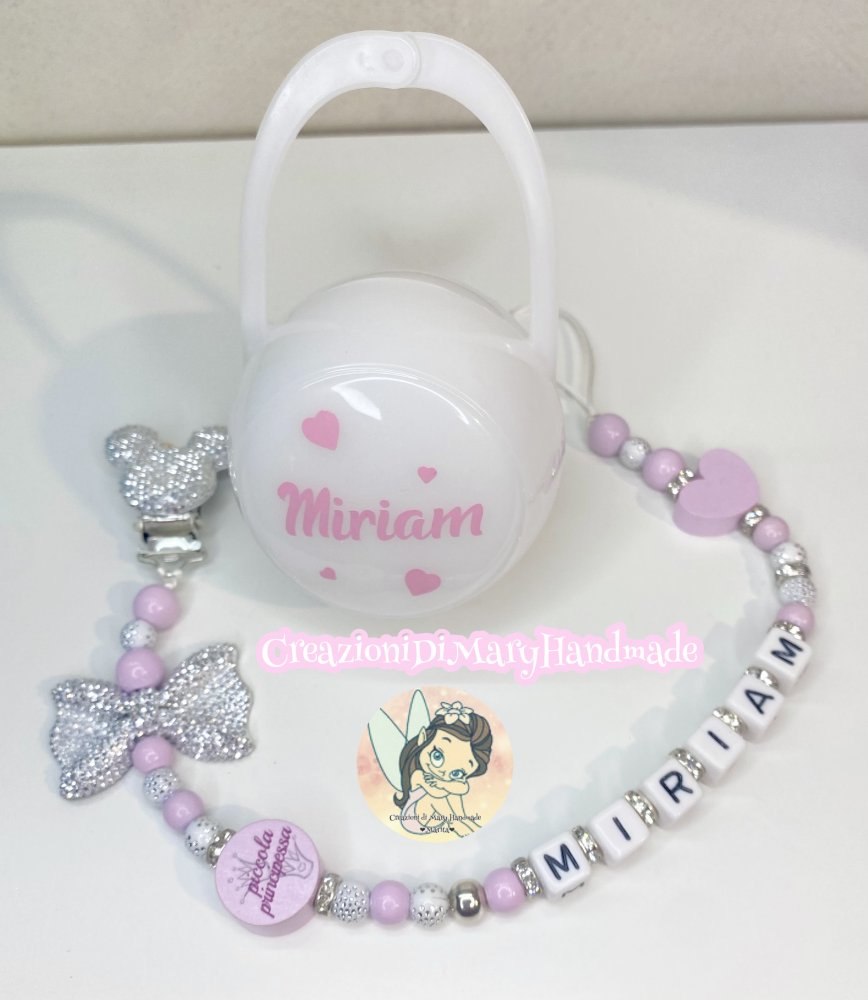 Catenella Minnie con portaciuccio
