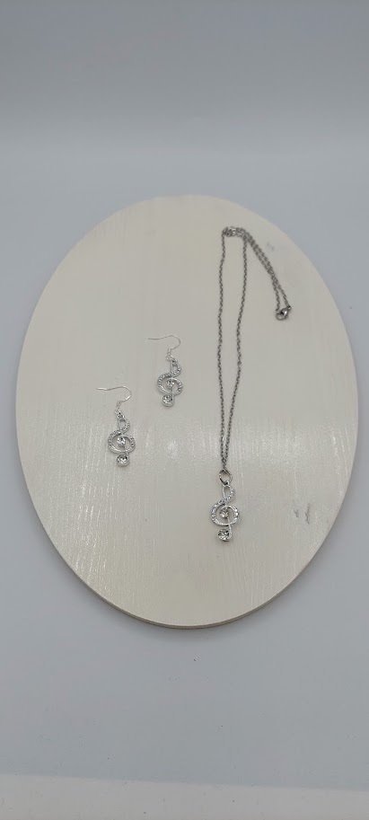 set collana e orecchini