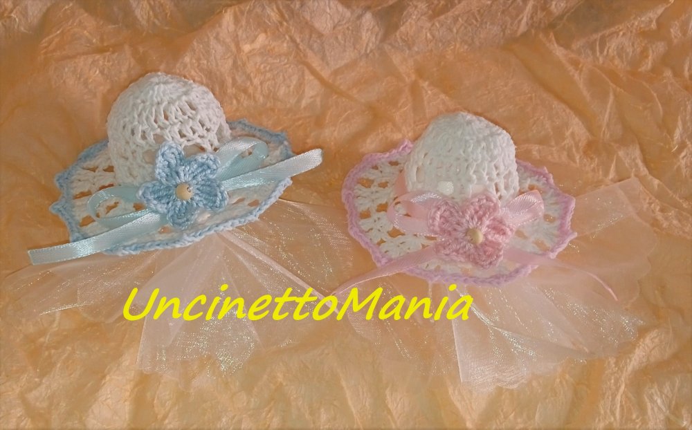 Cappellini uncinetto 