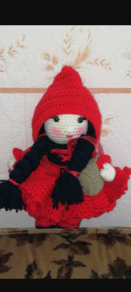 Cappuccetto rosso amigurumi
