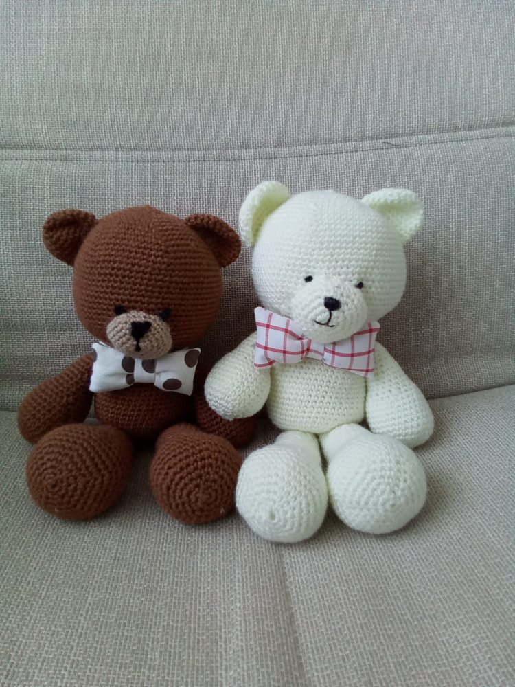 Orsetti amigurumi fatti a mano