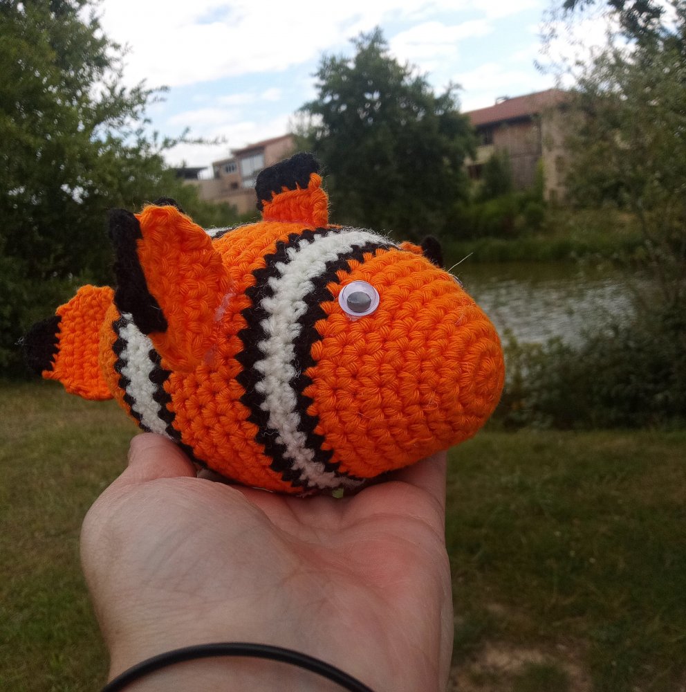 Nemo, il pesce pagliaccio peluche