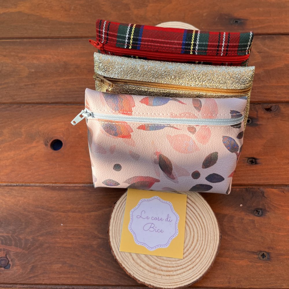 PRONTA CONSEGNA - Mini pochette in ecopelle