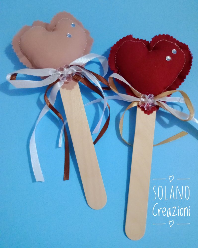 Decorazioni a forma di cuore