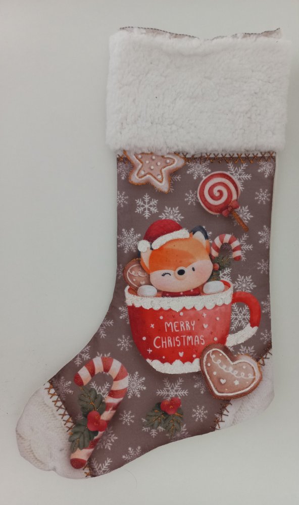 Calze Natale da Appendere , Calze Natalizie da Appendere Calze Befana Vuote cm 15 Personalizzate, Stivali di Babbo Natale da riempire Calze da Appendere Camino Albero di Natale Decorazione