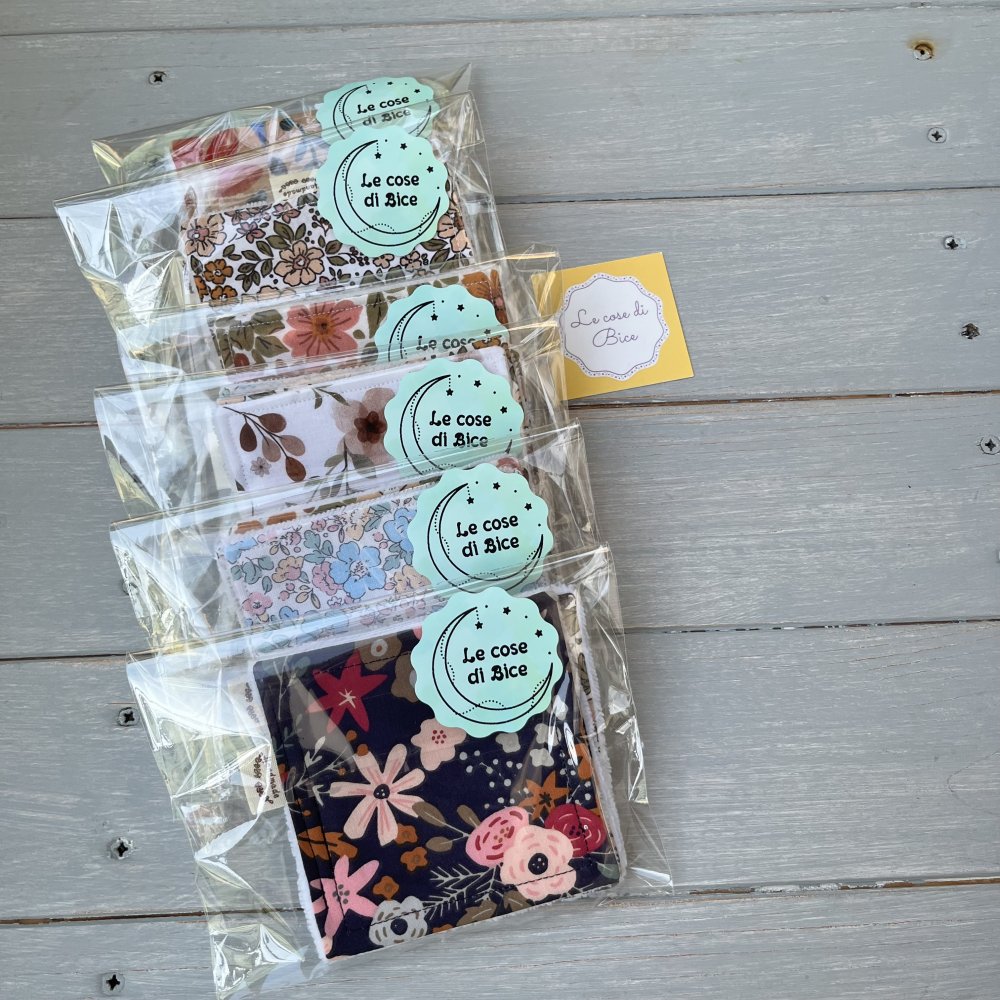 PRONTA CONSEGNA -Quadrotti in cotone e spugna