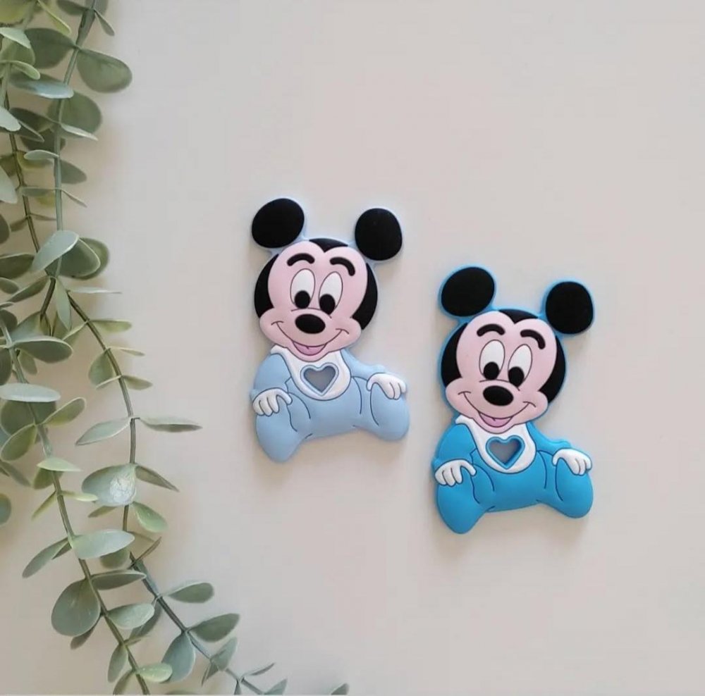 Massaggiagengive Topolino in silicone alimentare, dentizione