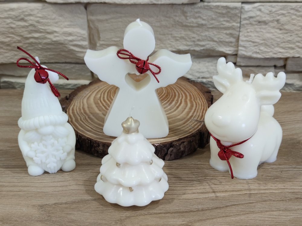 Candele natalizie varie