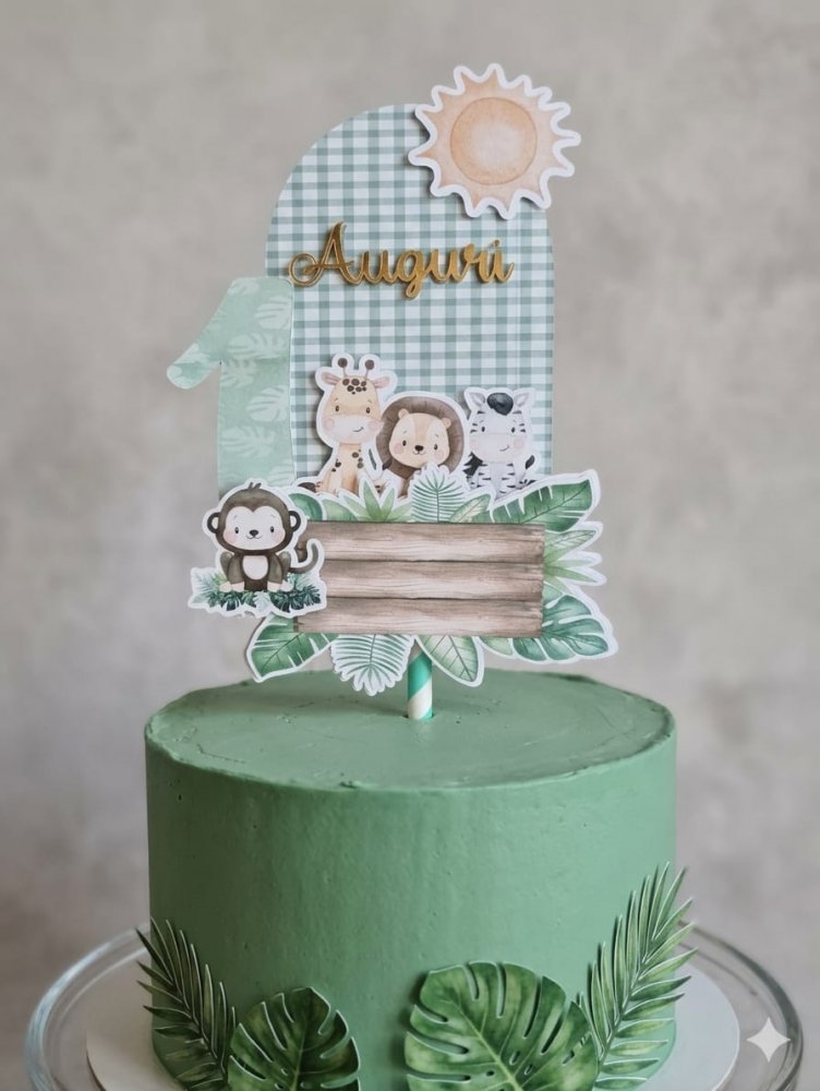 Cake topper safari