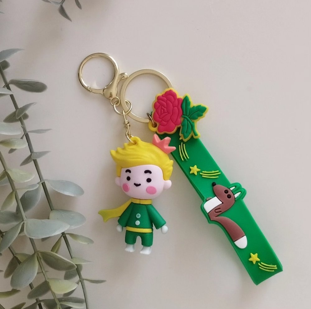 Portachiavi 3D PICCOLO PRINCIPE in silicone