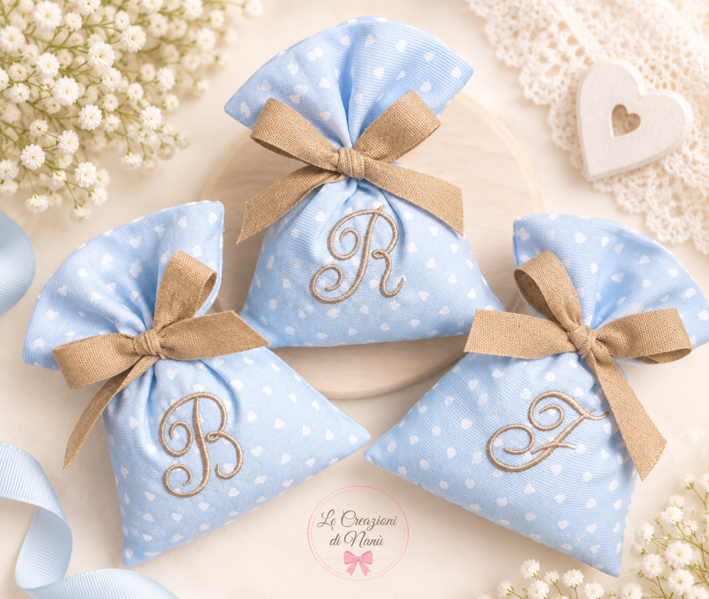 Sacchetto porta confetto personalizzato