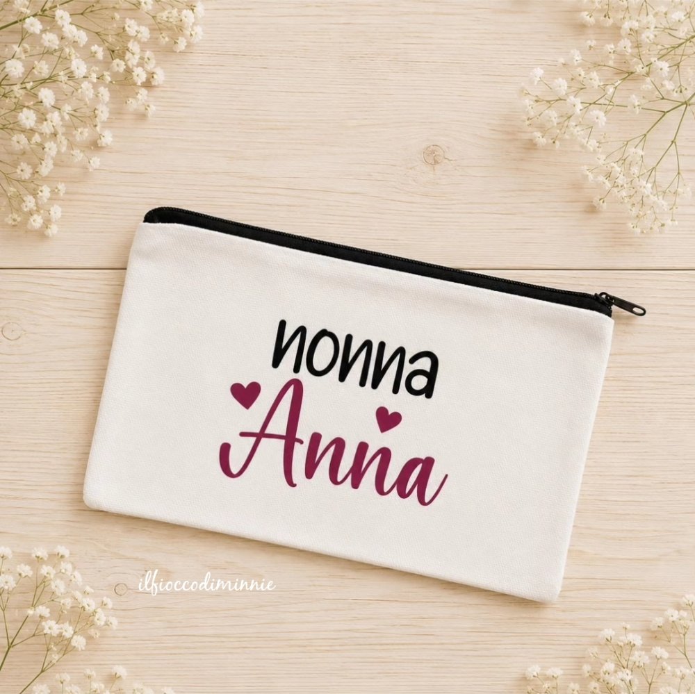Pochette in tela personalizzata