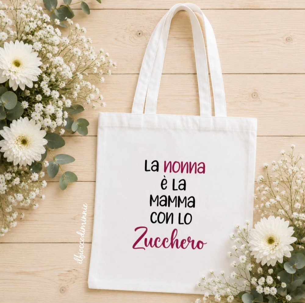 Tote bag in tela personalizzabile