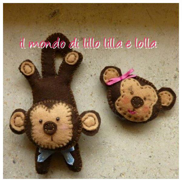 scimmietta divertente