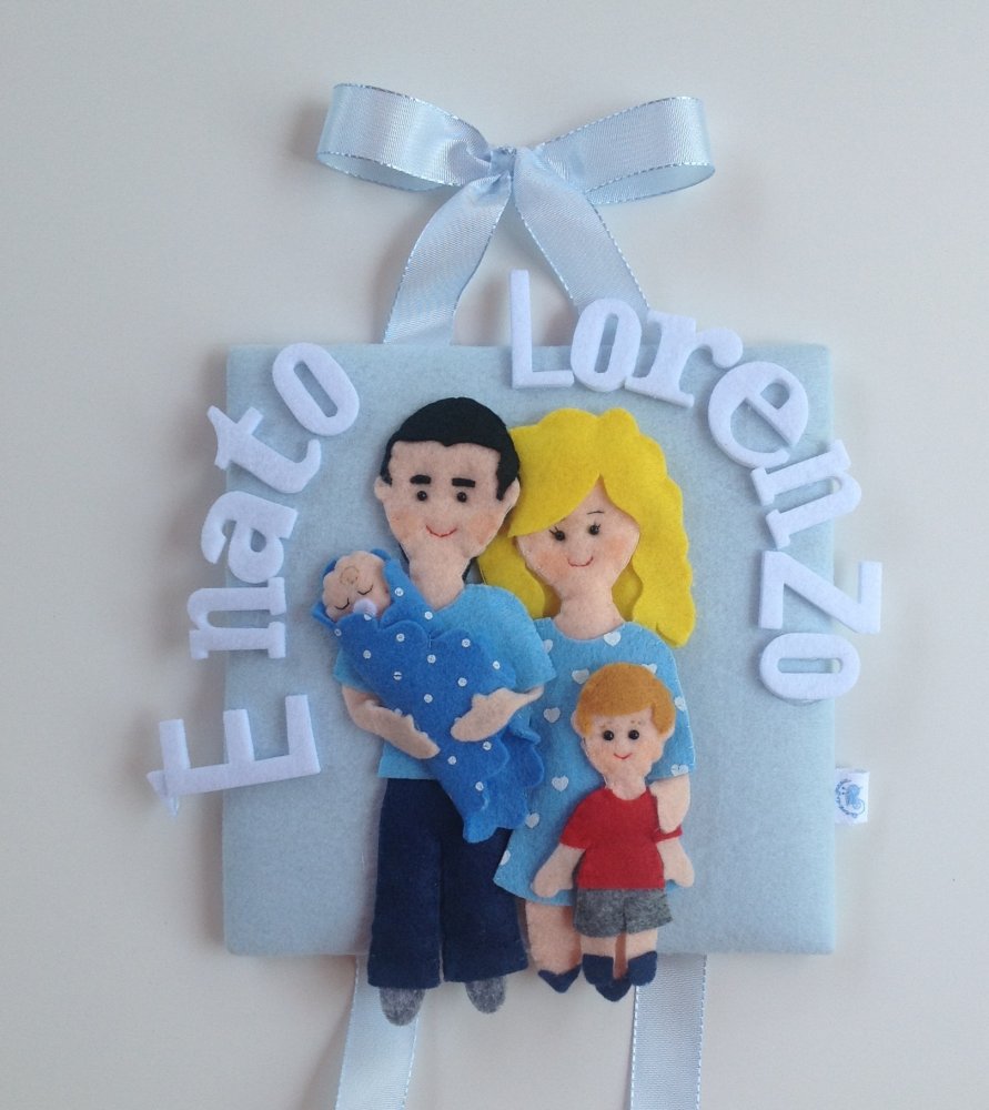 Fiocco nascita Famiglia