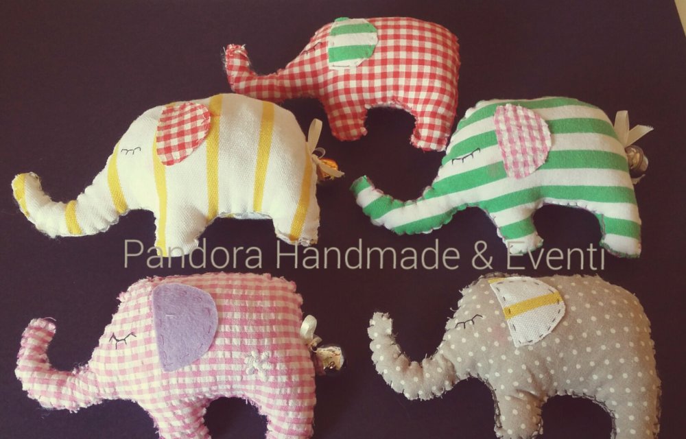 Bomboniera Elefante peluche 