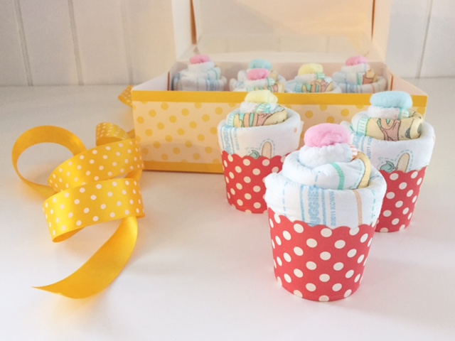 Cupcakes di pannolini 