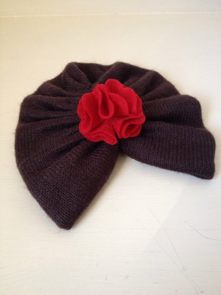 Cappellino turbante per neonata/bambina- accessorio moderno e chic 