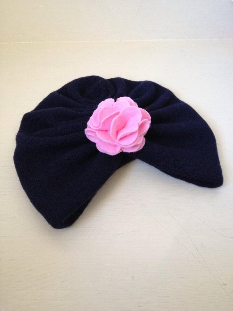 Cappellino turbante per neonata/bambina- accessorio moderno e chic