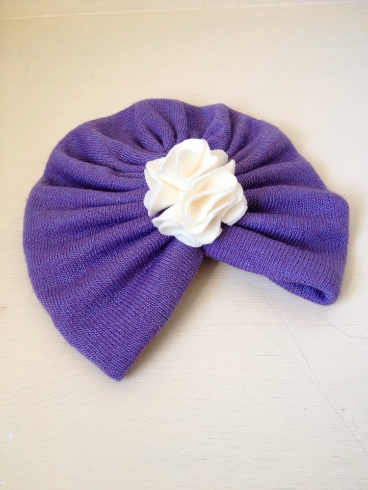 Cappellino turbante per neonata/bambina- accessorio moderno e chic