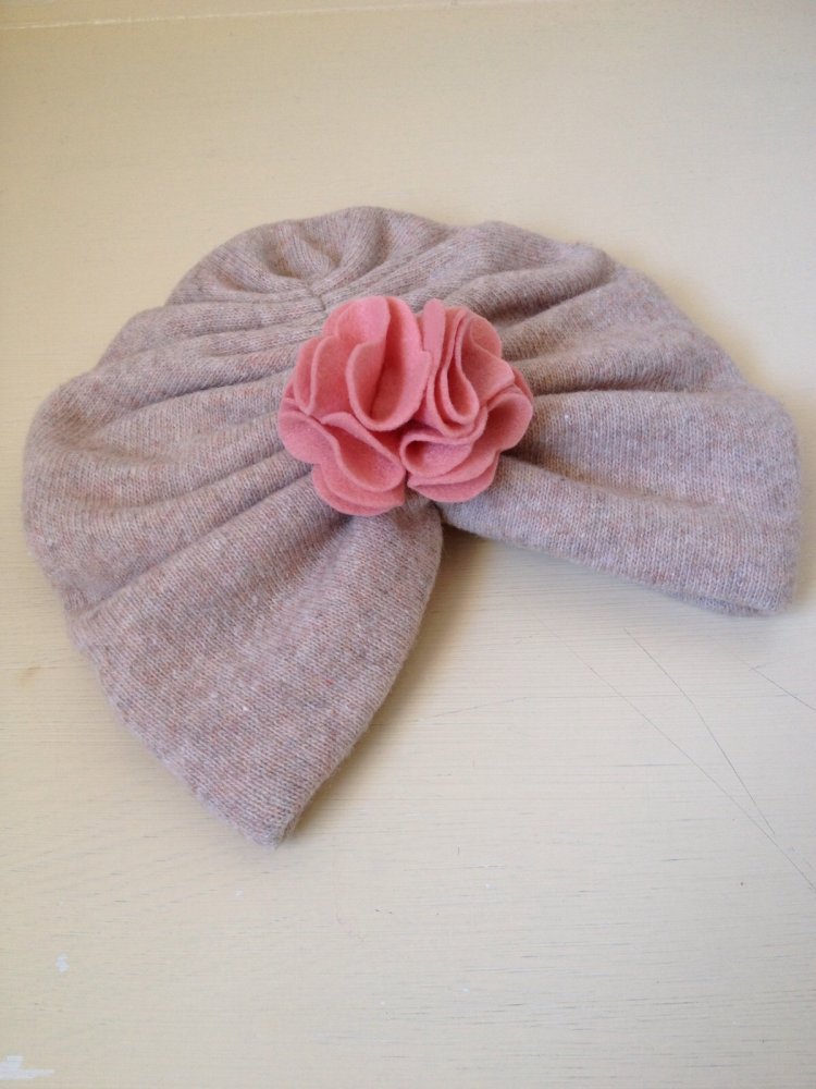 Cappellino turbante per neonata/bambina- accessorio moderno e chic