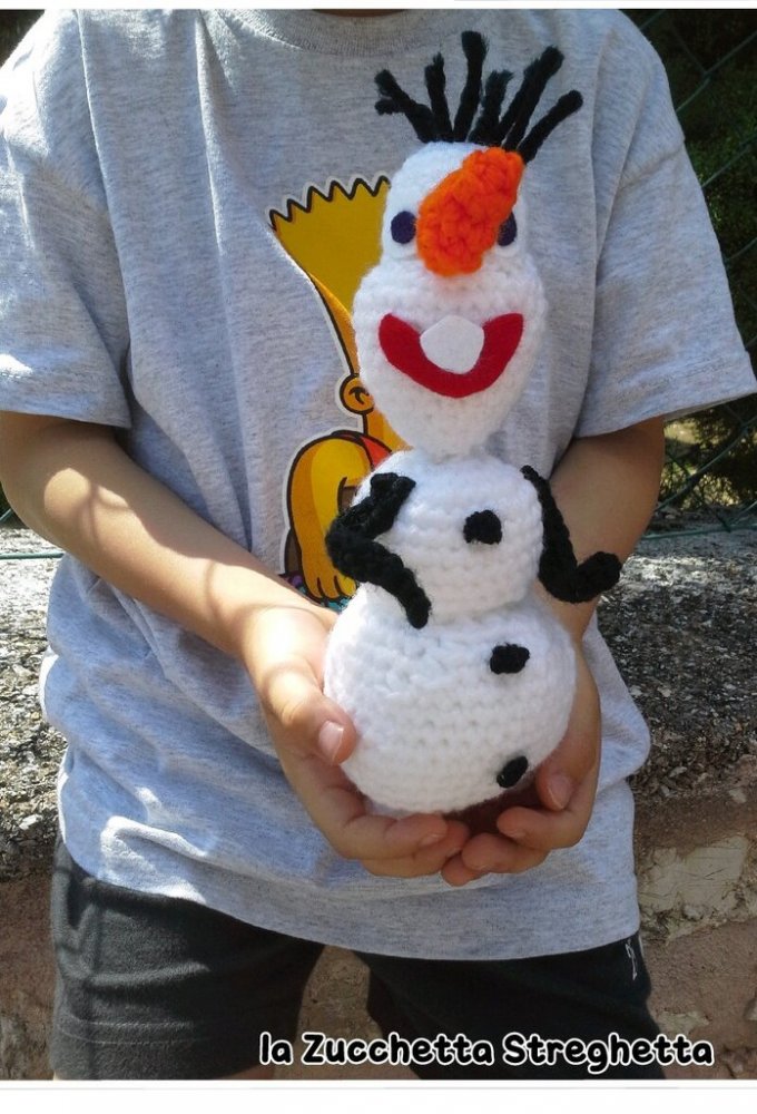 amigurumi Olaf
