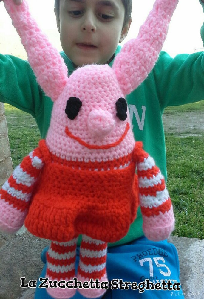 amigurumi Olivia la maialina