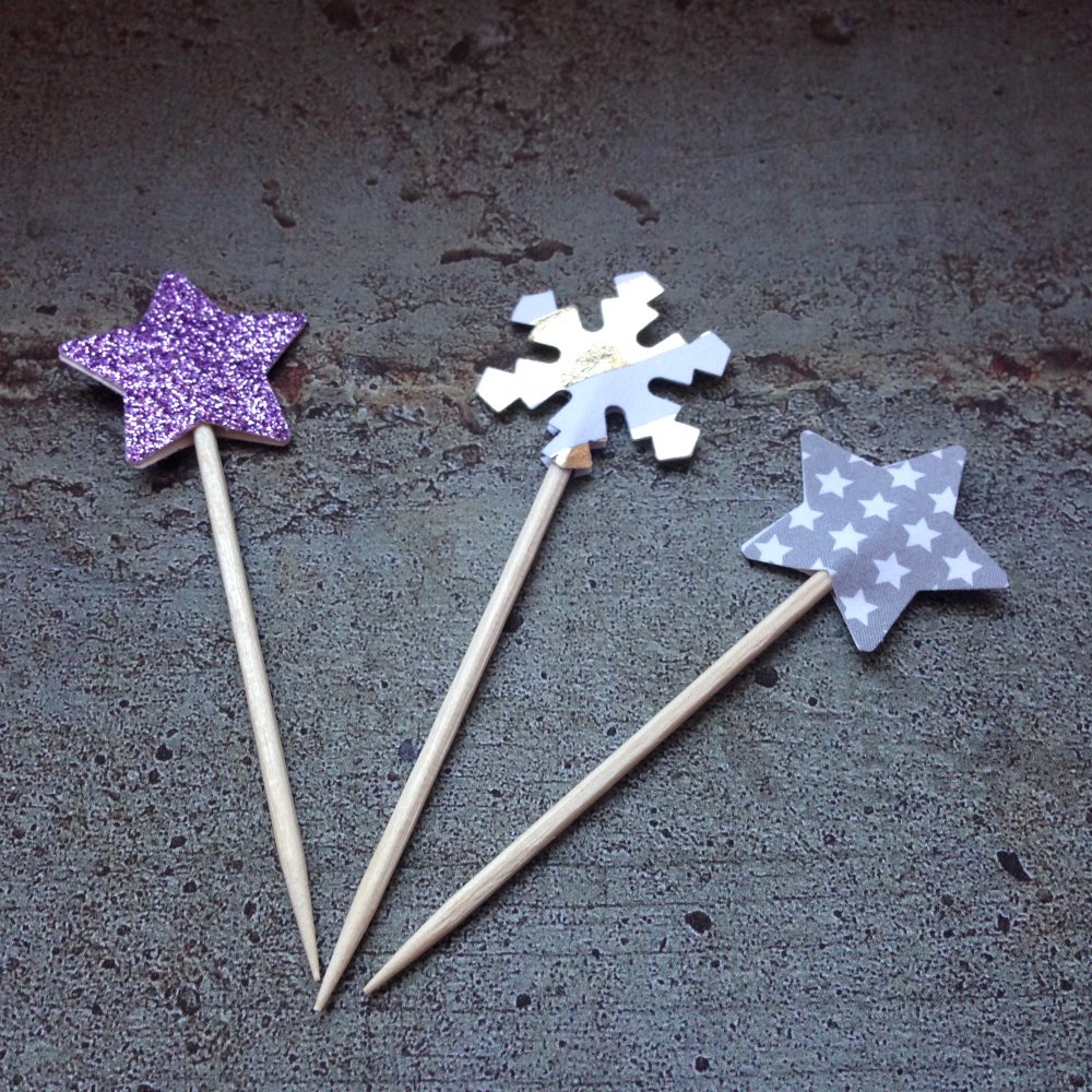 Cupcake toppers natalizi