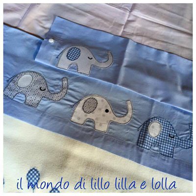 lenzuolino cullino elefanti