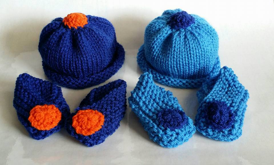 Berrettino e scarpine beb 0 - 3 mesi