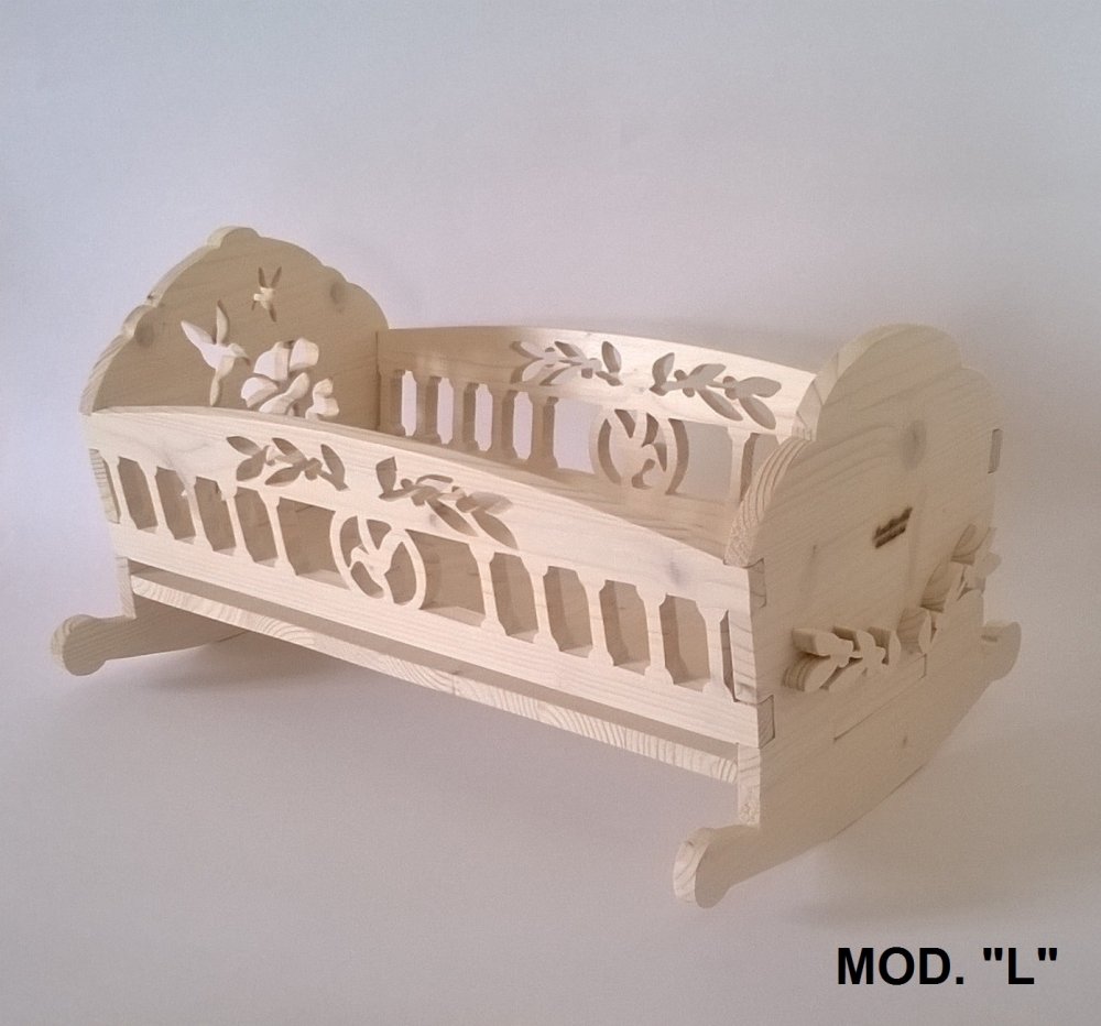 CULLA PER BAMBOLE in legno, culla per bambini cuore culla | culla letto
