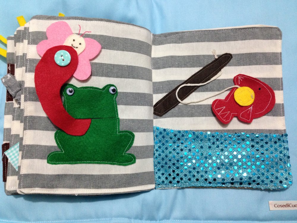 Quiet Book delle Scoperte by CosediCuore