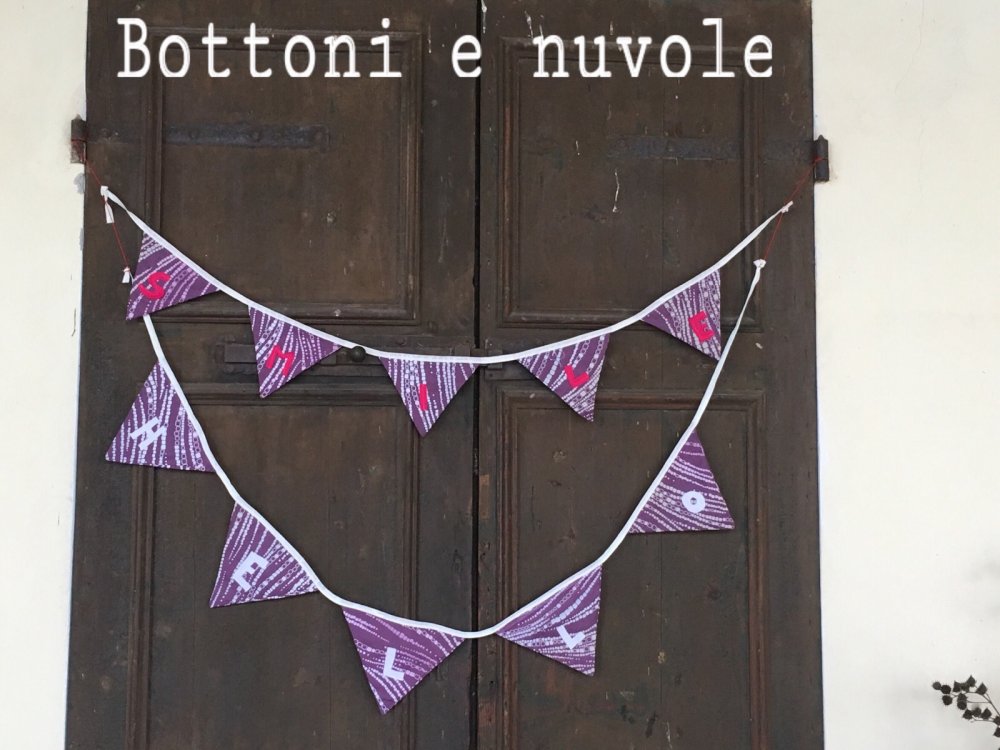 Ghirlanda decorativa personalizzata
