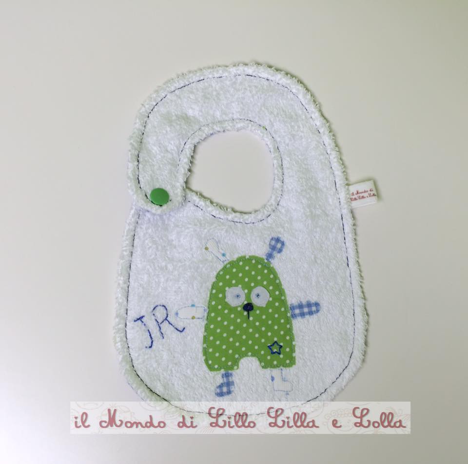 bavaglino monster doudou