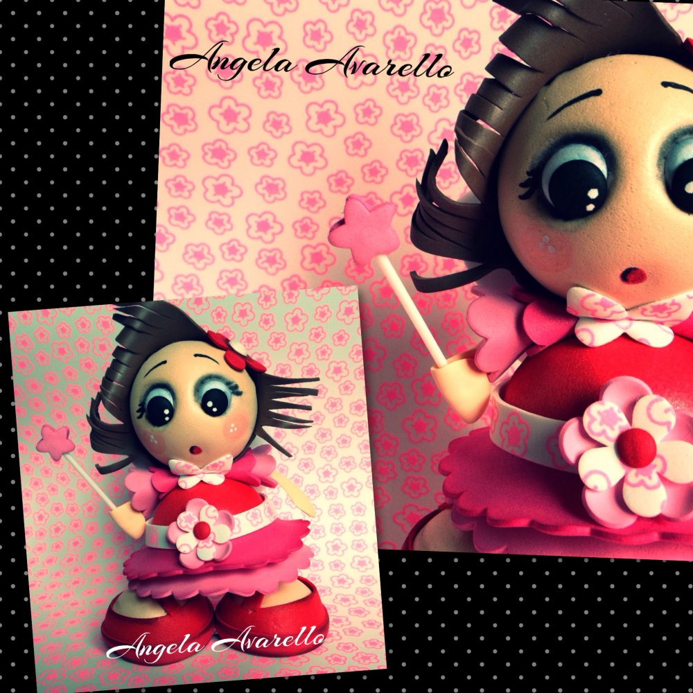 Ariella, Tutorial bambolina in gomma crepla
