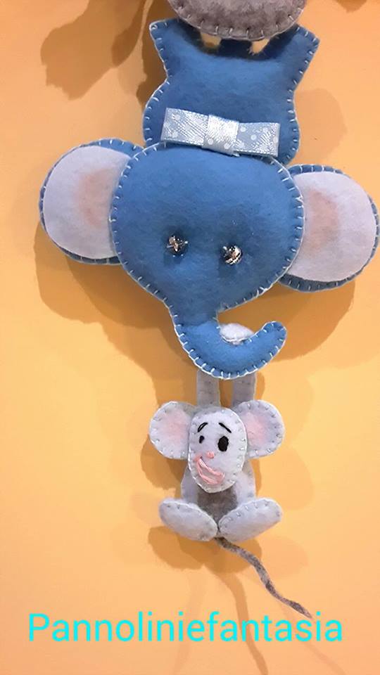 Fiocco nascita cuore