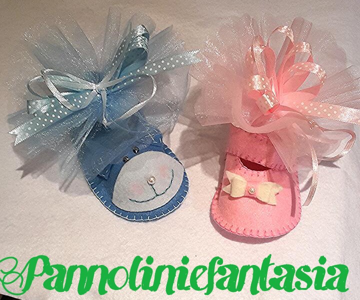 Scarpette in pannolenci